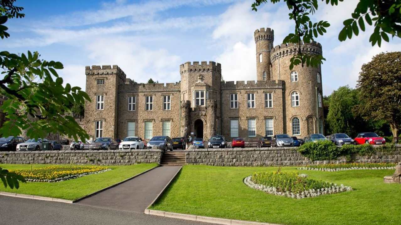 Outside view of Cyfarthfa Castle Museum and Art Gallery in Merthyr Tydfil