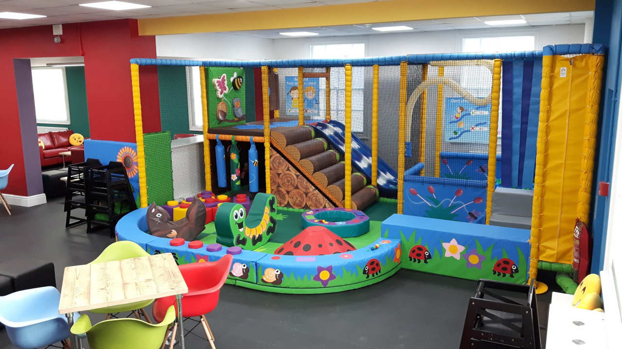 Toddler soft play area at The Square in Wells