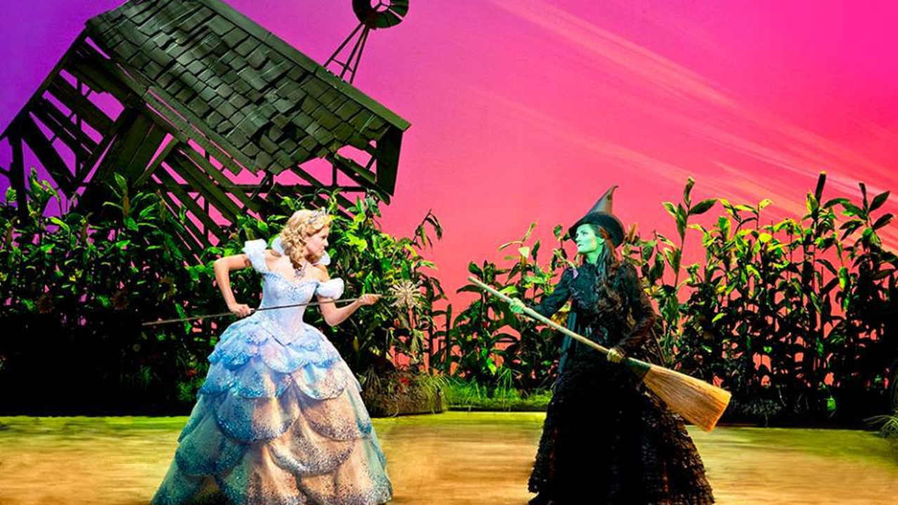 Wicked musical at Wales Millennium Centre in Cardiff