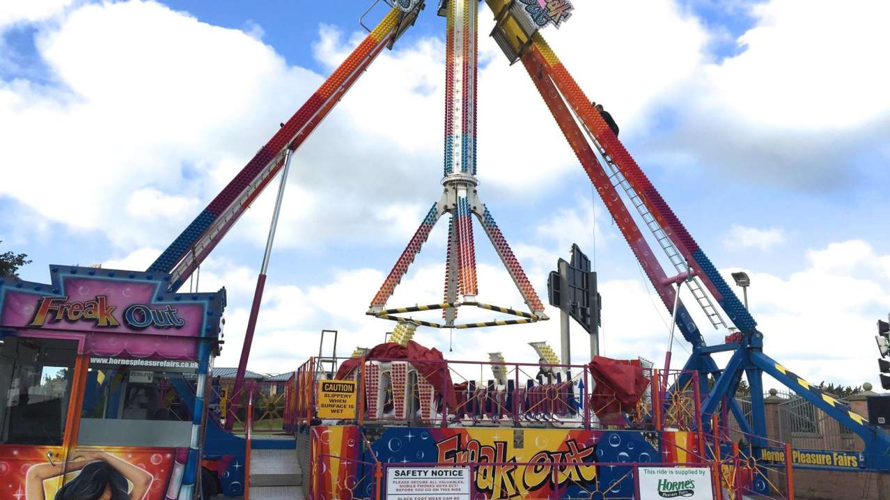 Ride at Codonas Amusement Park in Aberdeen Ride at Codonas Amusement Park in Aberdeen
