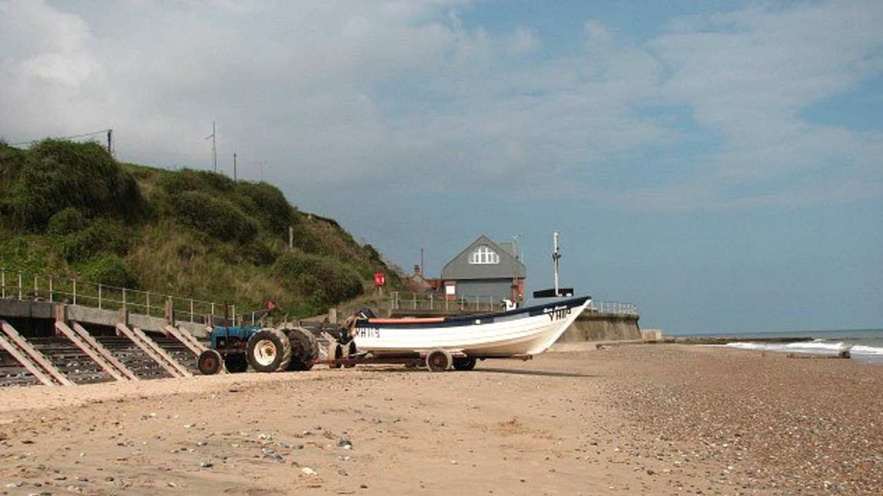 A view of Mundesley Beach, Mundesley A view of Mundesley Beach, Mundesley