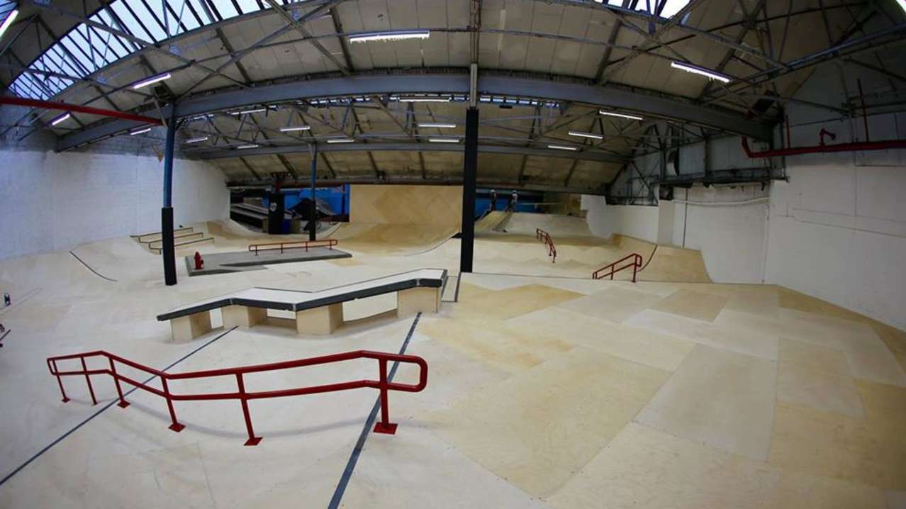 Ramps at Unit 23 Skatepark in Dumbarton