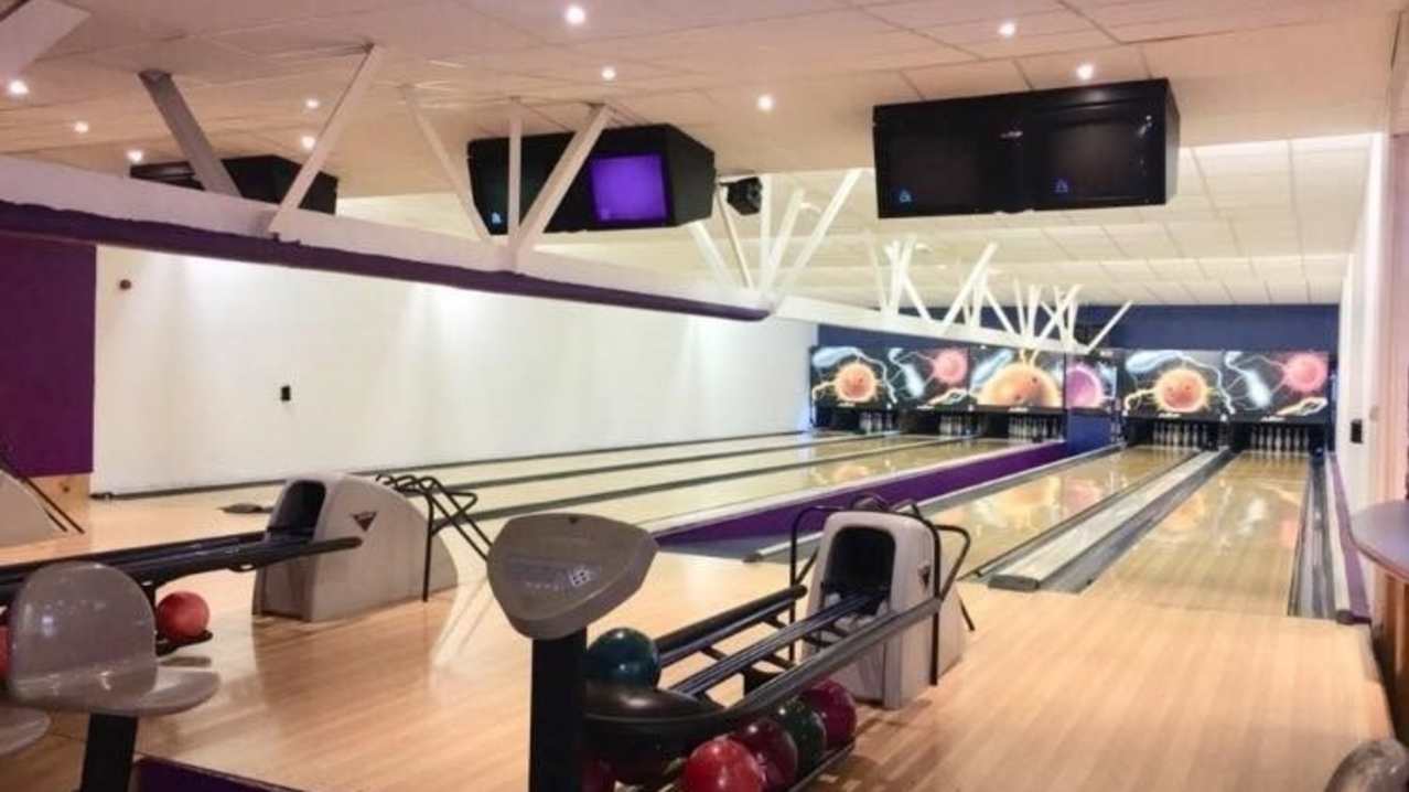 Some of the bowling lanes at The Genesis Family Entertainment Centre Some of the bowling lanes at The Genesis Family Entertainment Centre