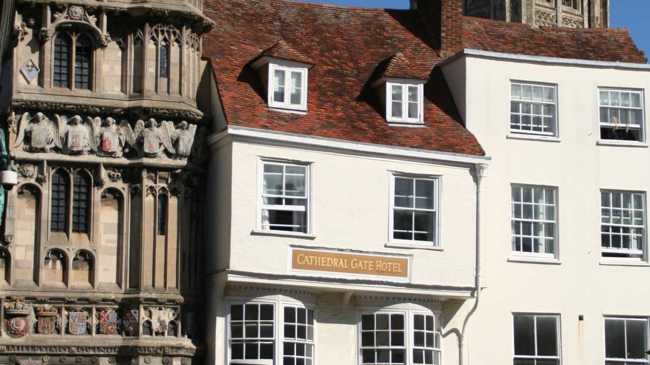Cathedral Gate Hotel on Canterbury Guided Walking Tours Cathedral Gate Hotel on Canterbury Guided Walking Tours