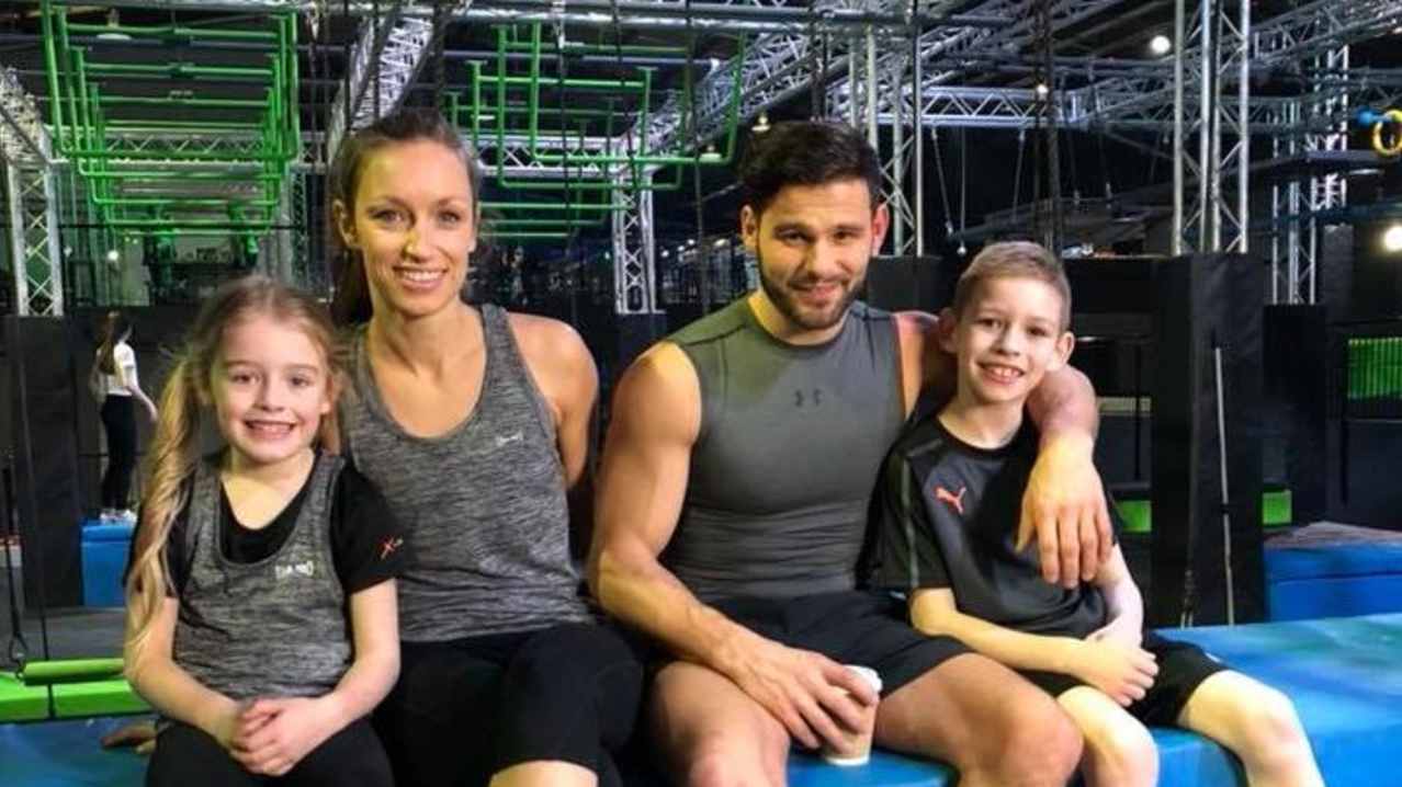 Family at Total Ninja in Manchester