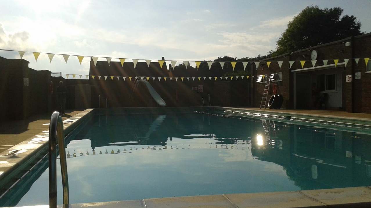 Outdoor pool at The Lido in Norton