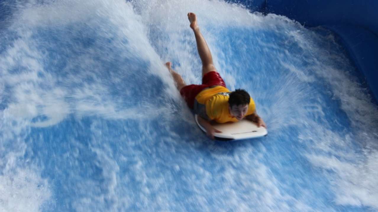 Flowrider at Redcar & Cleveland Leisure and Community Heart