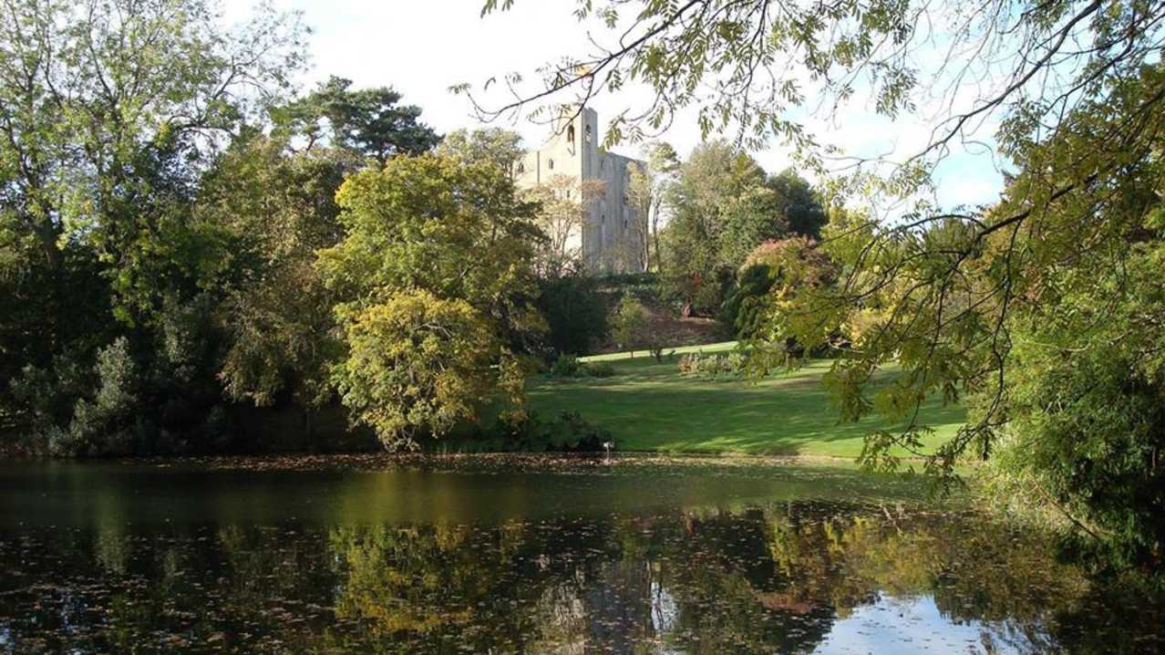 Lake at Hedingham Castle