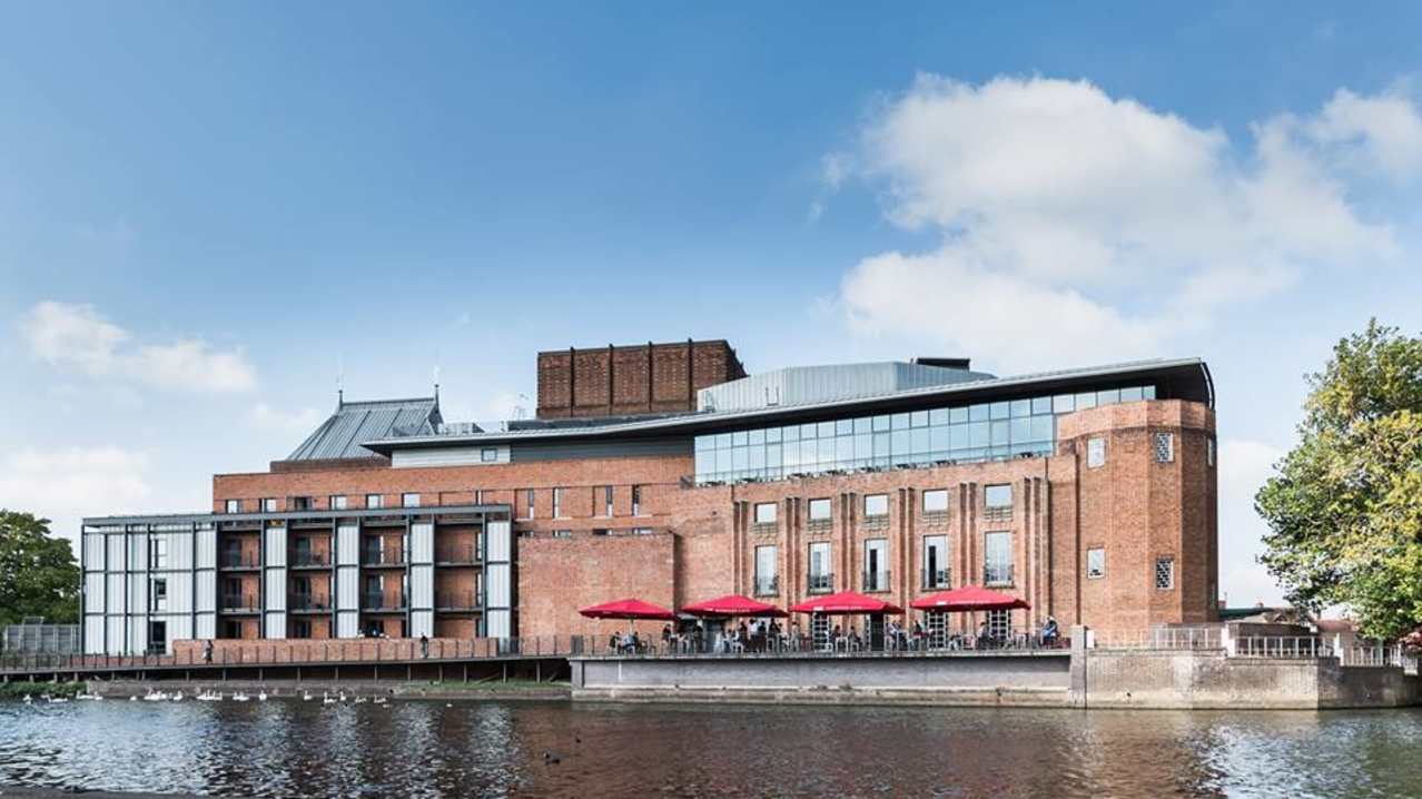Outside view of RSC Theatre Tours in Stratford upon Avon Outside view of RSC Theatre Tours in Stratford upon Avon