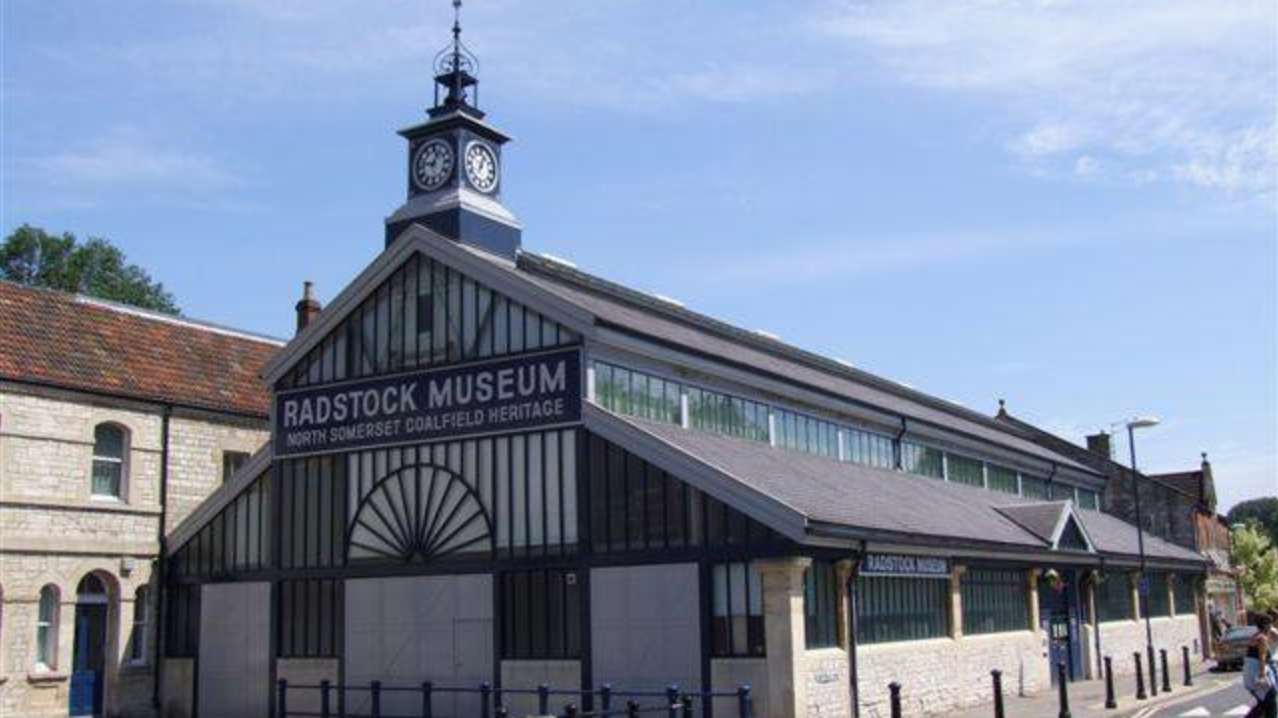 Outside view of Radstock Museum Outside view of Radstock Museum