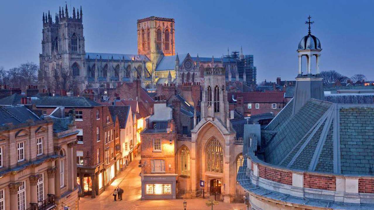 York Minster at night York Minster at night