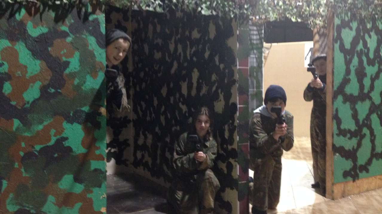 People playing laser tag at The Zone Extreme Activity Centre in Navan People playing laser tag at The Zone Extreme Activity Centre in Navan