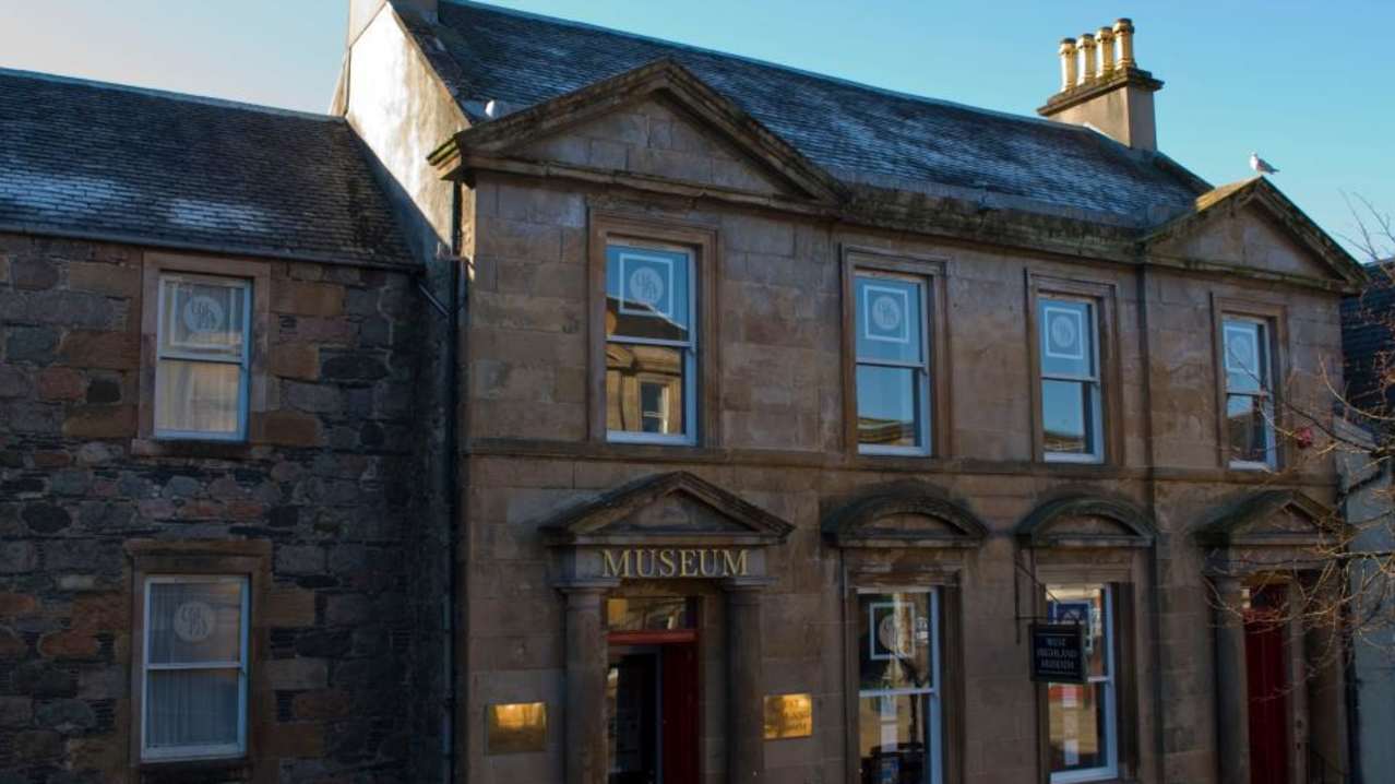 Outside view of West Highland Museum in Fort William