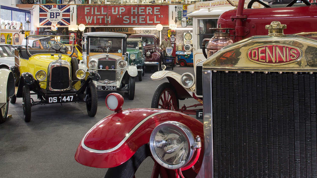 Classic motor cars at Lakeland Motor Museum in Newby Bridge Classic motor cars at Lakeland Motor Museum in Newby Bridge
