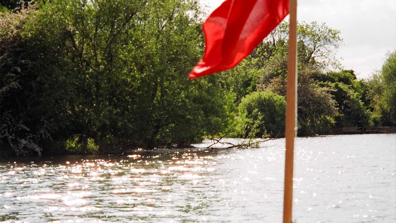 View from Oxford River Cruises boat 