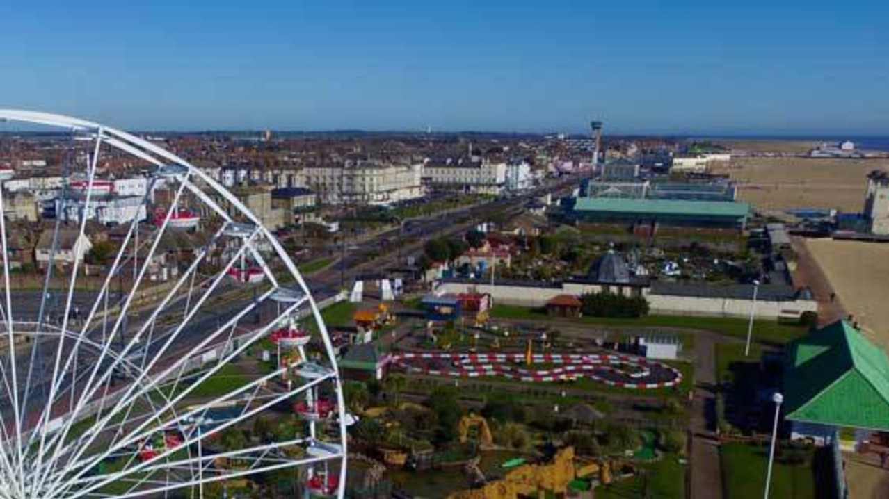 Aerial view of Guided Great Yarmouth Historical Walks Aerial view of Guided Great Yarmouth Historical Walks