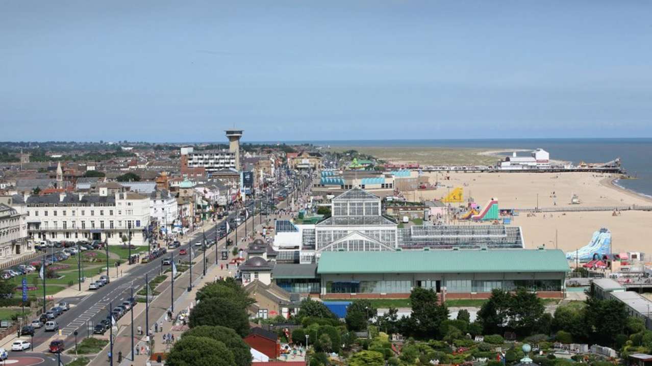 Aerial view of Guided Great Yarmouth Historical Walks Aerial view of Guided Great Yarmouth Historical Walks