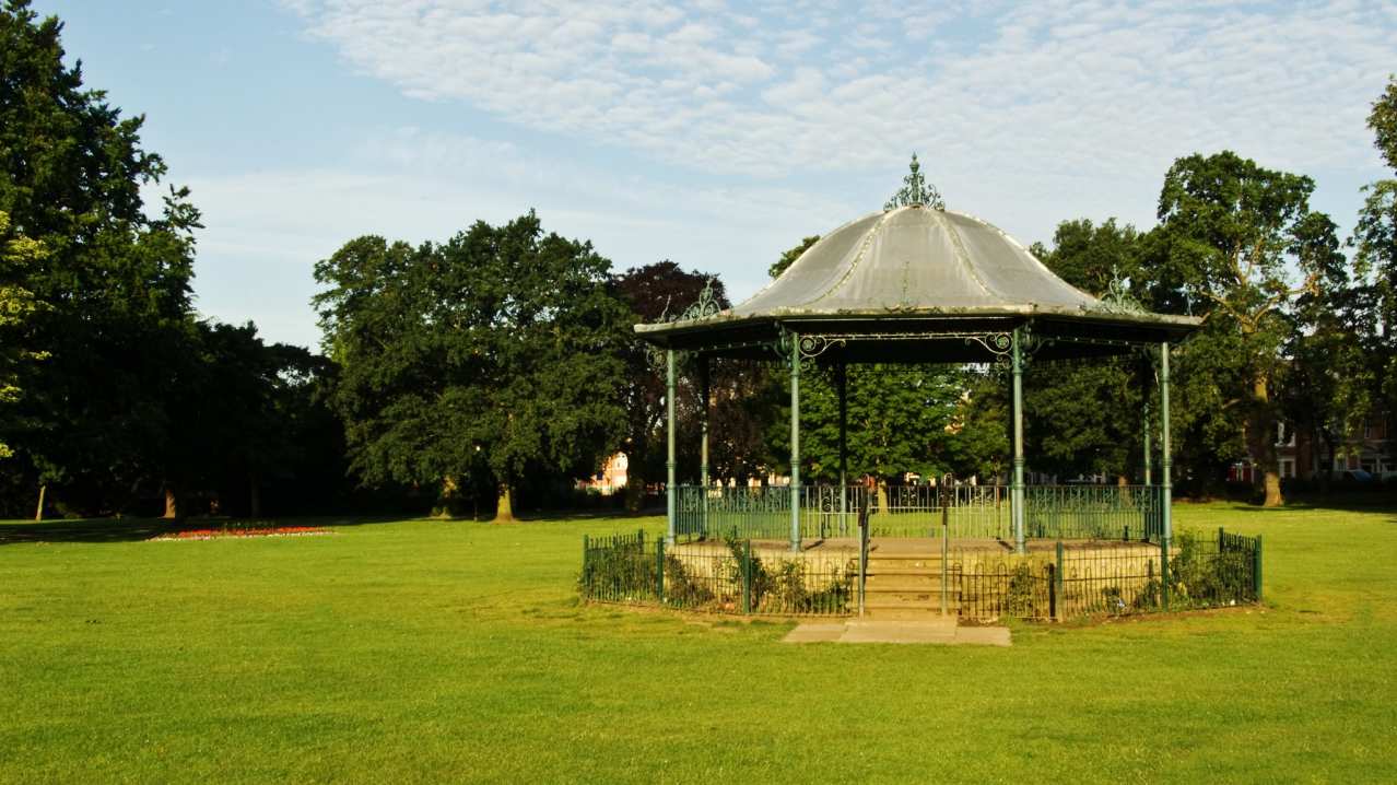 Bandstand at Abington Park in Northampton Bandstand at Abington Park in Northampton