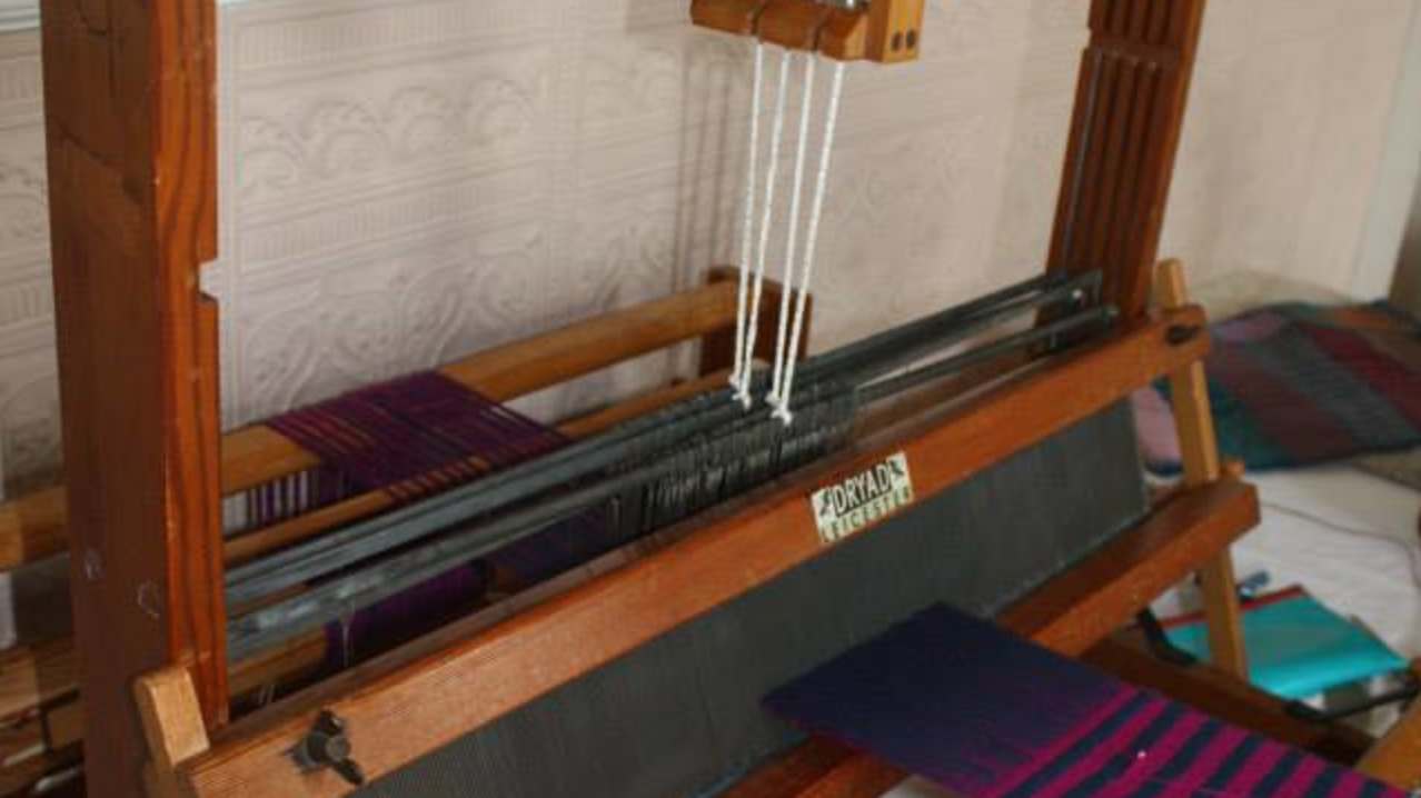 Textile machinery at Textile Towerhouse in Hawick