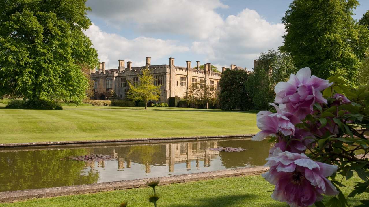 Outside view of Sudeley Castle in Winchcombe Outside view of Sudeley Castle in Winchcombe