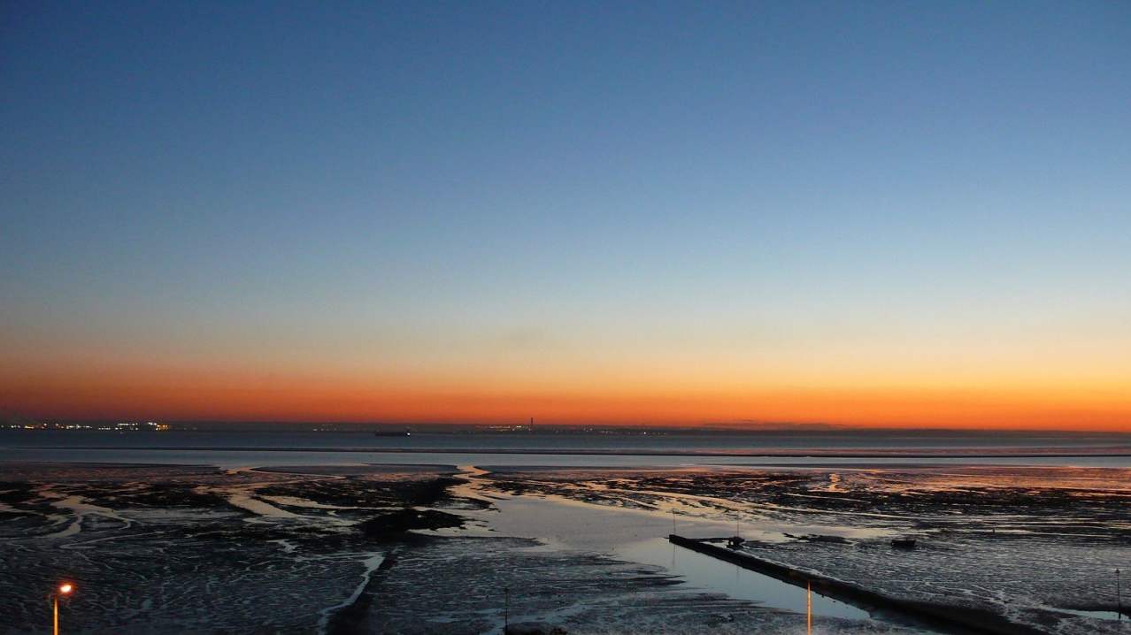 Dusk at Westcliff Bay Beach Dusk at Westcliff Bay Beach