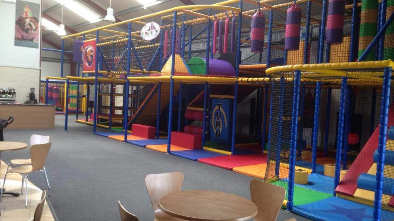 Indoor soft play frame at The Play Factory Louth Indoor soft play frame at The Play Factory Louth