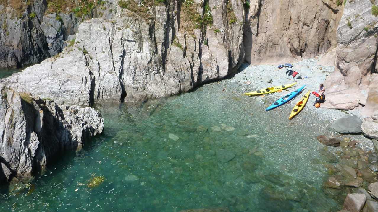 Kayaks from Sea Kayak Devon in Dartmouth Kayaks from Sea Kayak Devon in Dartmouth