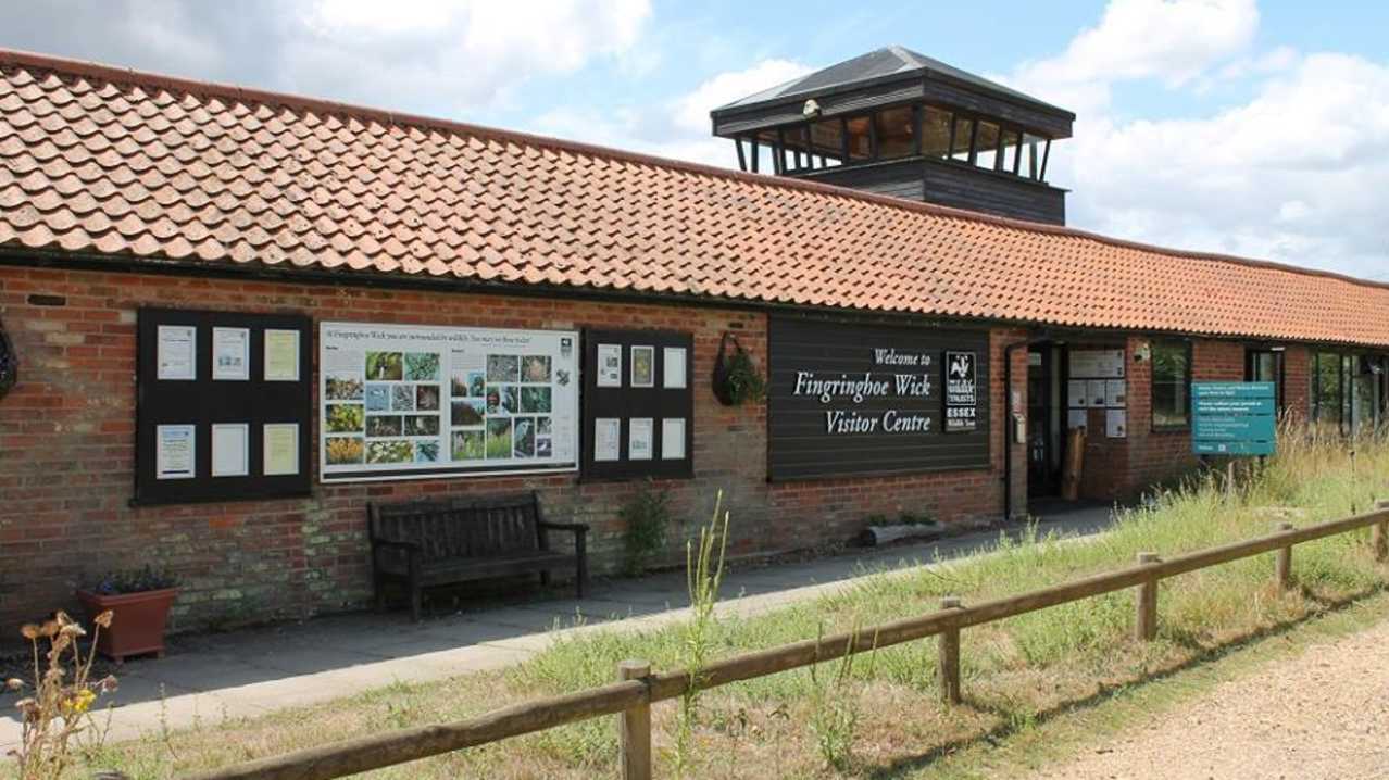 Visitor centre at Fingringhoe Wick Nature Reserve