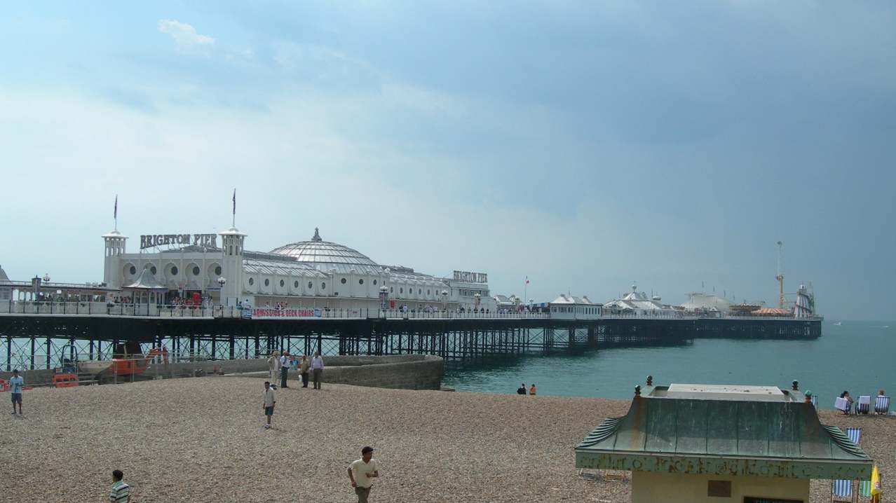Brighton Pier on huntfun Brighton trail