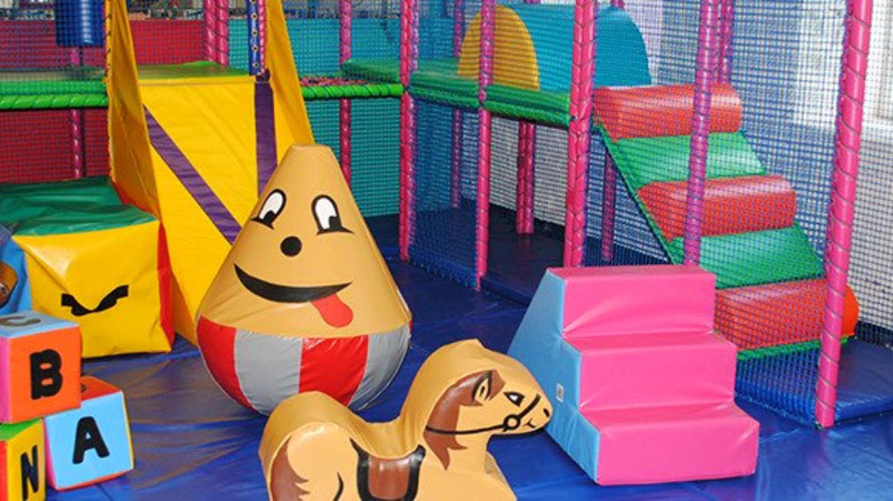 Toddler soft play area at Tree Top Tumble in Bath