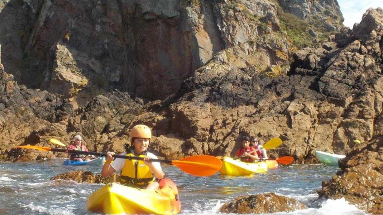 People kayaking at Outdoor Guernsey People kayaking at Outdoor Guernsey