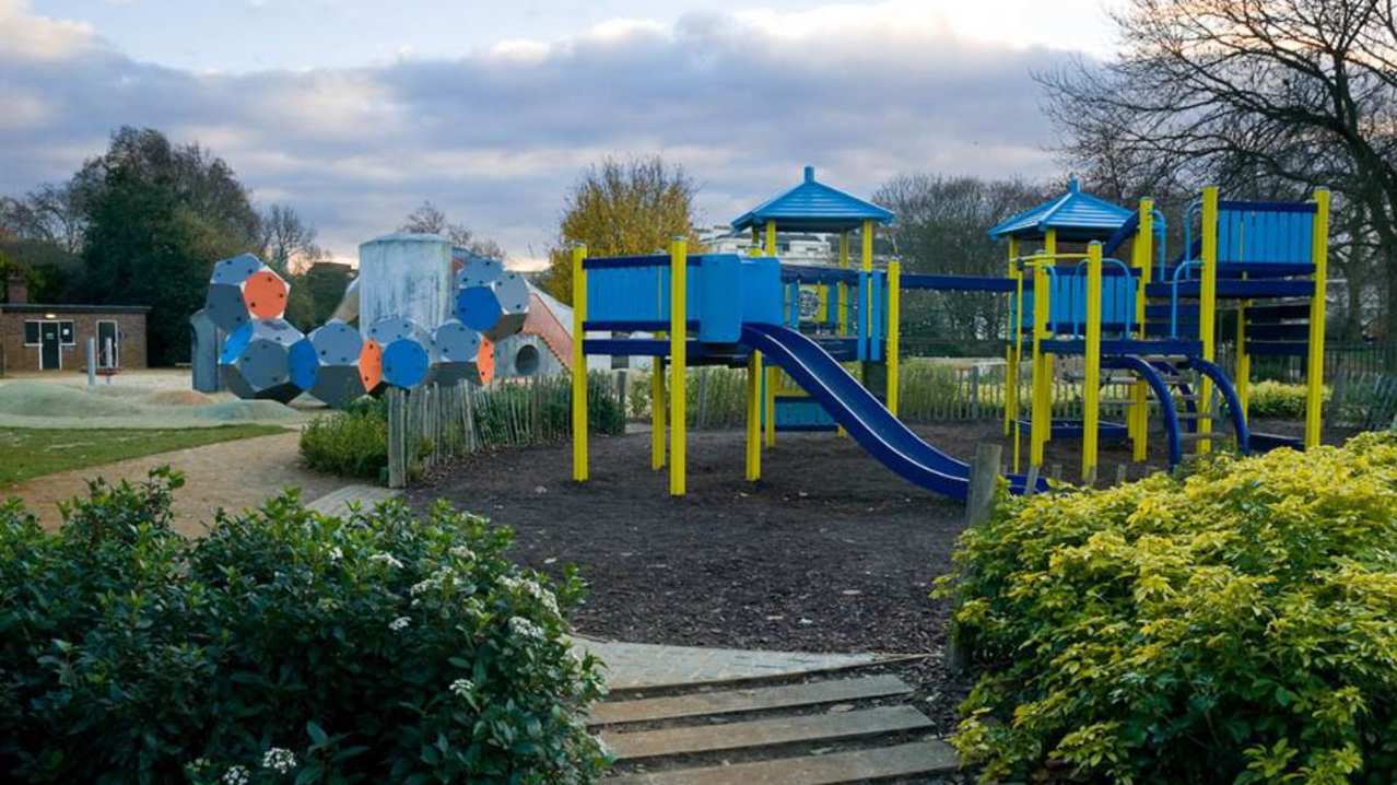 Adventure playground at The Regents Park Adventure playground at The Regents Park