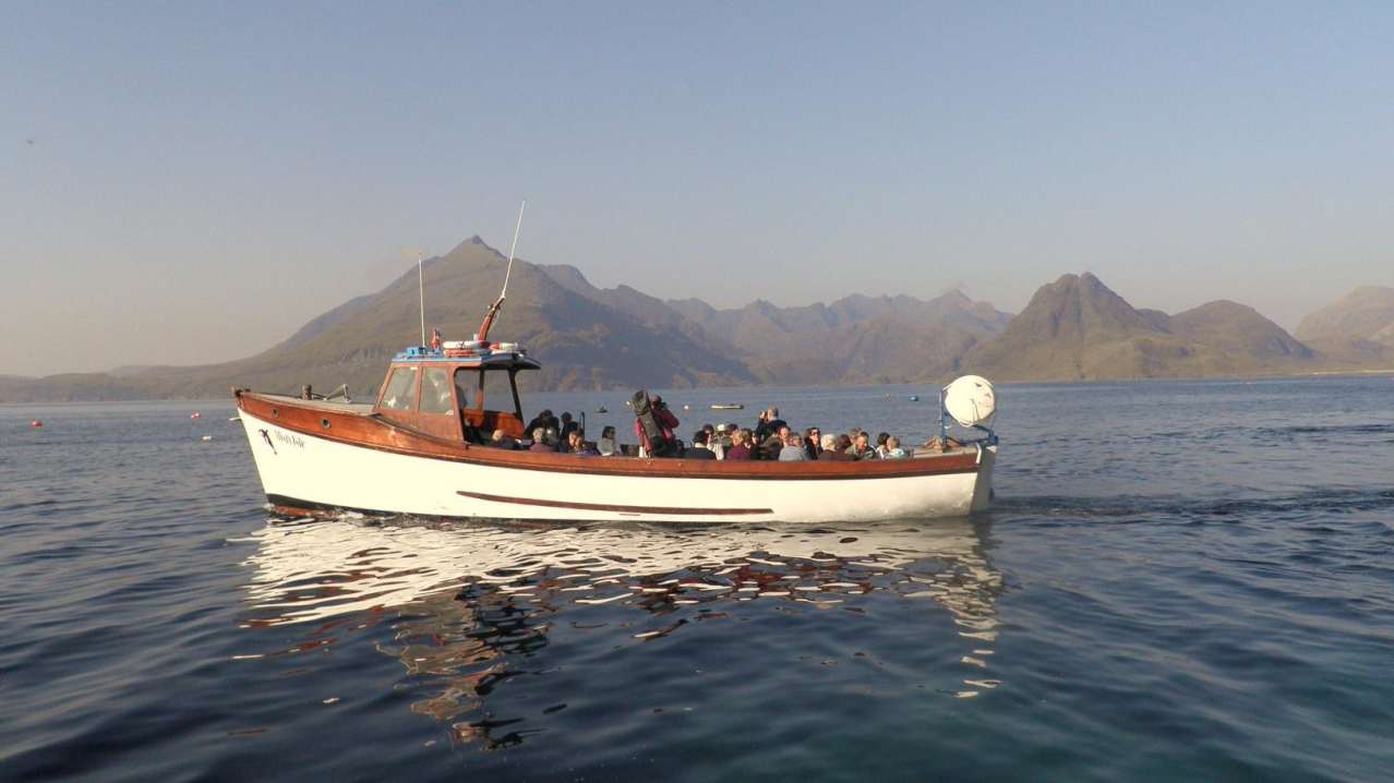 Boat at the Misty Isle Boat Trips in the Isle of Skye Boat at the Misty Isle Boat Trips in the Isle of Skye
