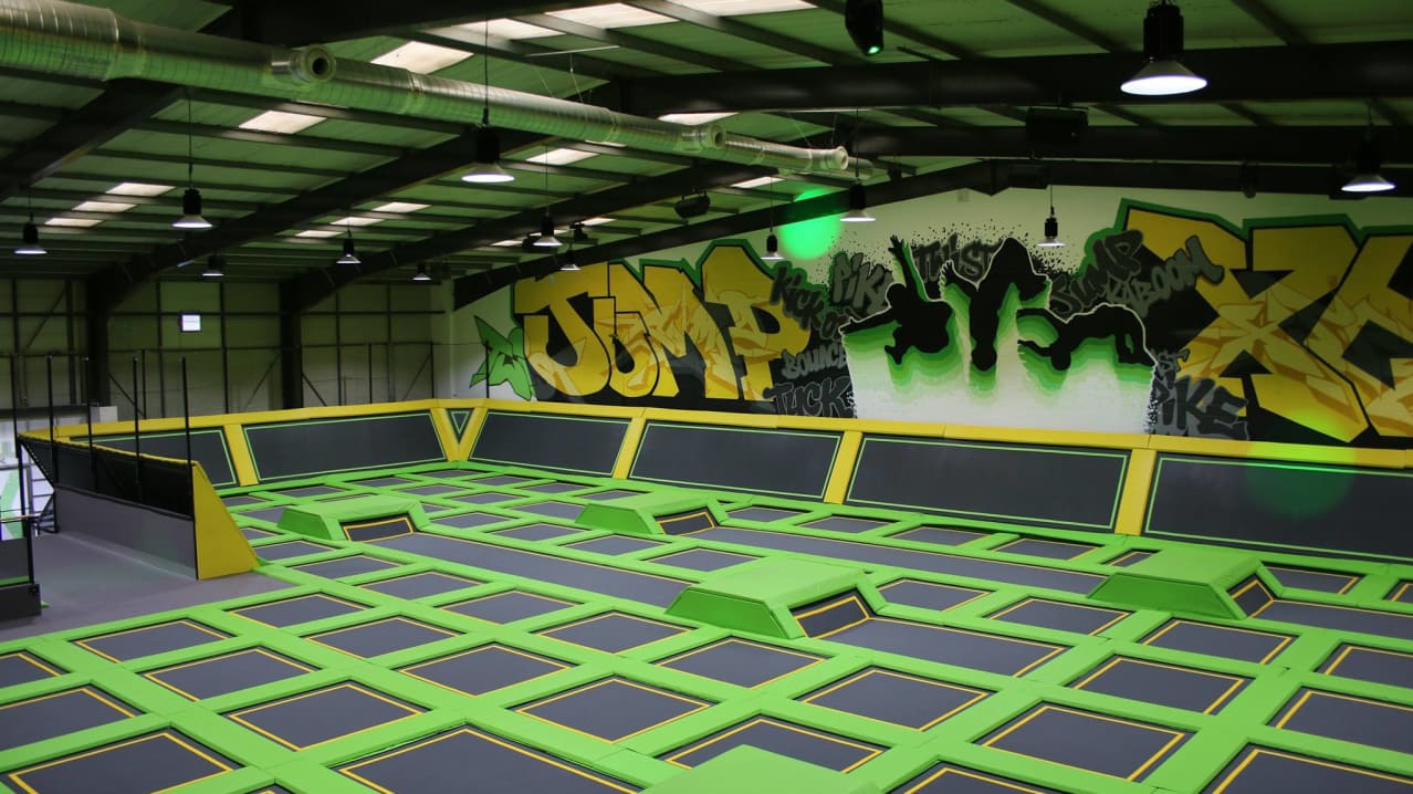Trampolines at Jump Xtreme Trampoline Park Bolton Trampolines at Jump Xtreme Trampoline Park Bolton