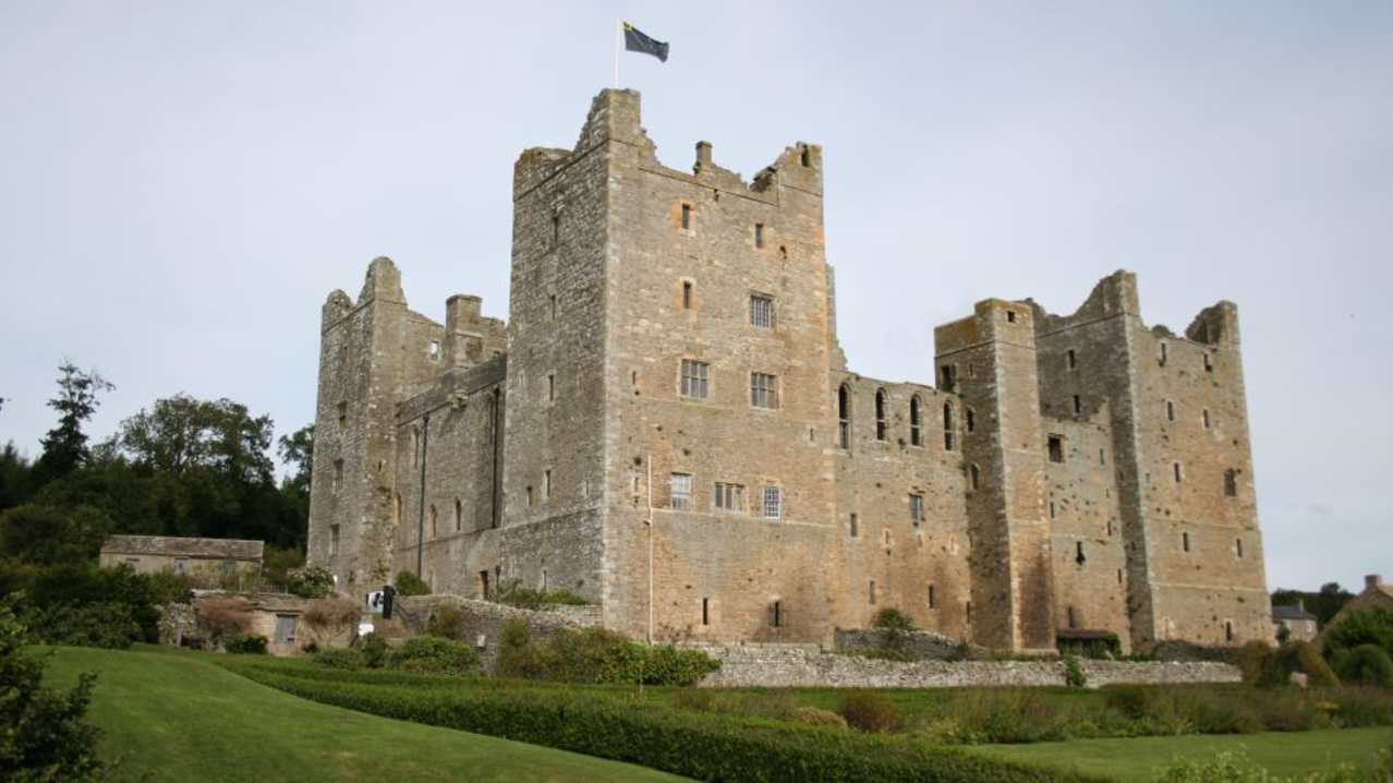 Outside view of Bolton Castle in Leyburn Outside view of Bolton Castle in Leyburn