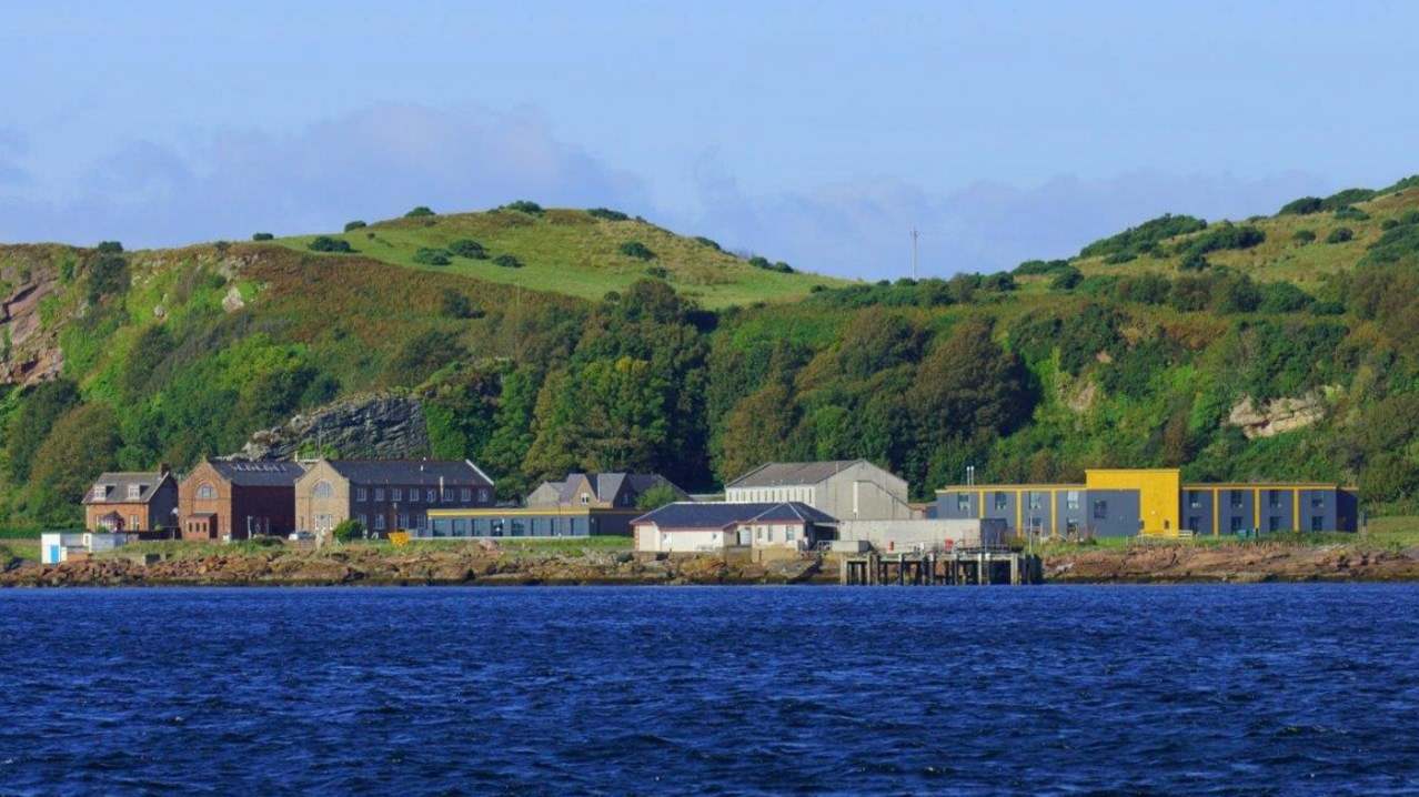 Lake at Robertson Museum and Aquarium in Millport Lake at Robertson Museum and Aquarium in Millport