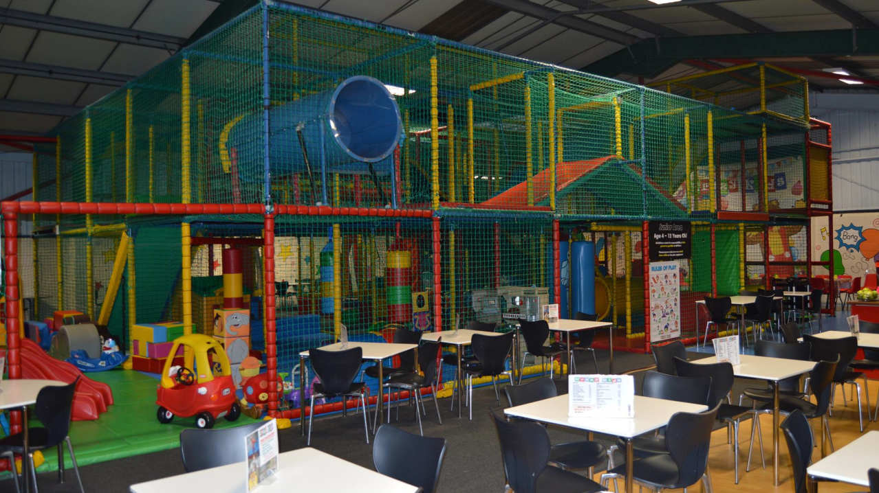 Soft play area at Krazy Kids Adventure World in Heckmondwike Soft play area at Krazy Kids Adventure World in Heckmondwike