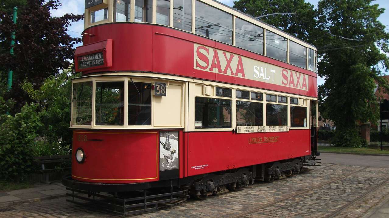 Vintage London Transport at East Anglia Transport Museum in Lowestoft Vintage London Transport at East Anglia Transport Museum in Lowestoft