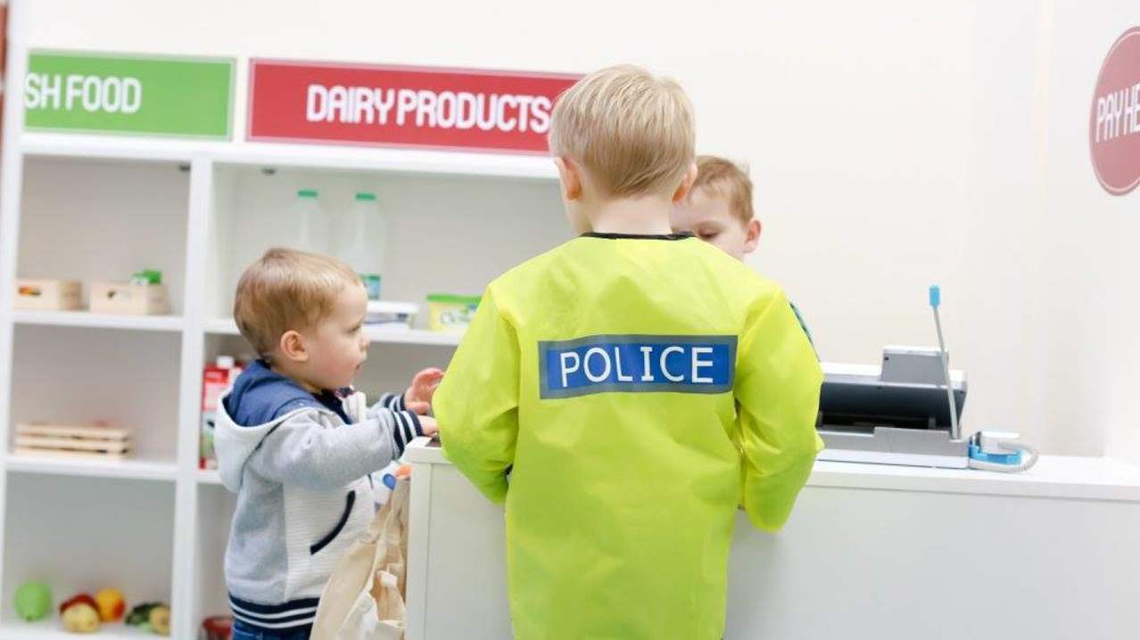 Kids roleplaying at Believe & Be in Consett Kids roleplaying at Believe & Be in Consett