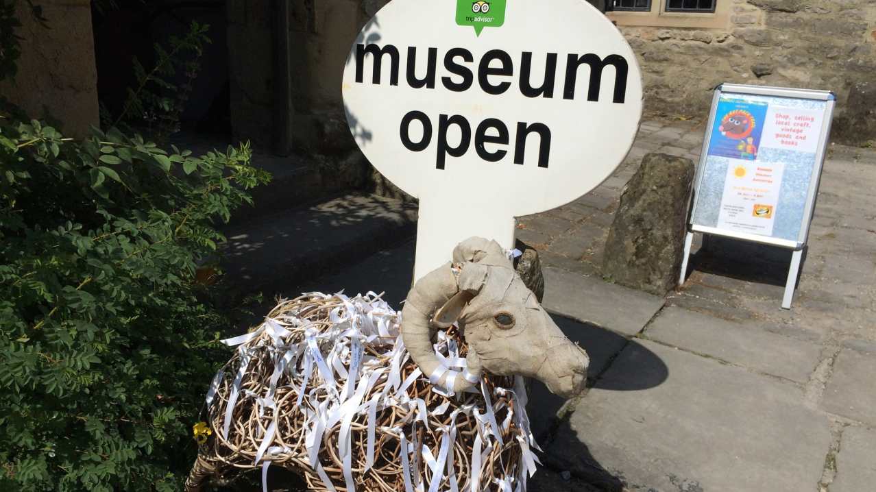 Entrance at Bakewell Old House Museum Entrance at Bakewell Old House Museum
