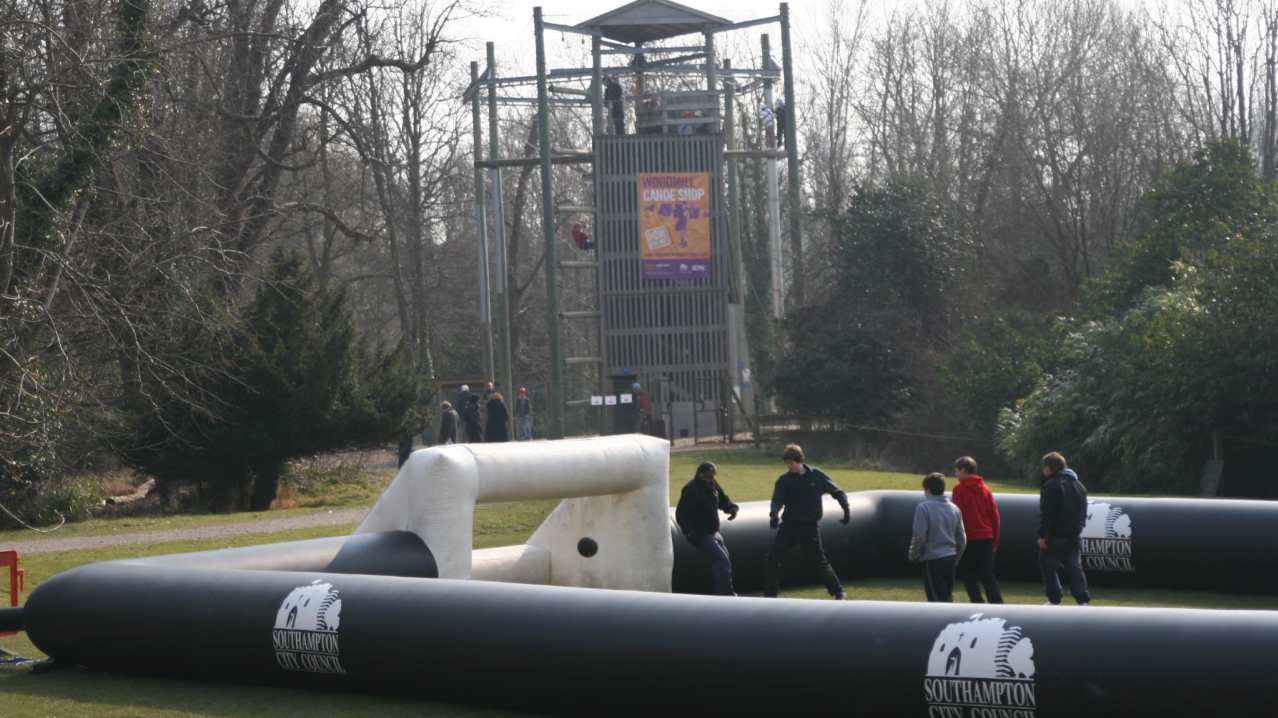 Activities at Woodmill Outdoor Activities Centre in Southampton