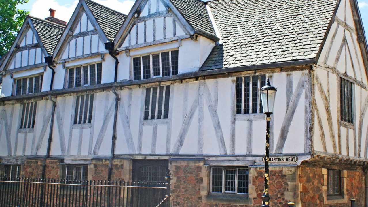 Leicester's historic Guildhall on Curious About Leicester trail Leicester's historic Guildhall on Curious About Leicester trail