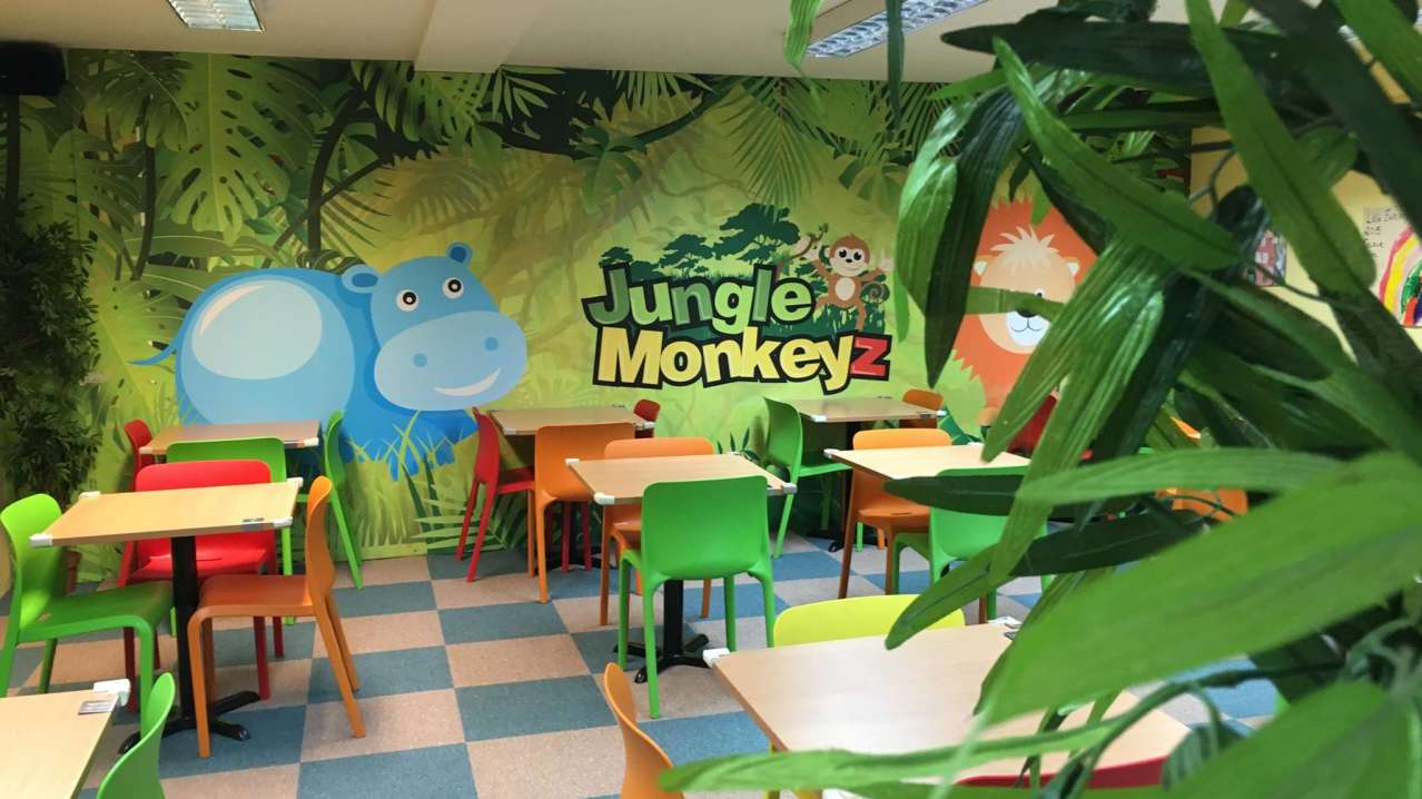 Seating area at Jungle Monkeyz in Harrow