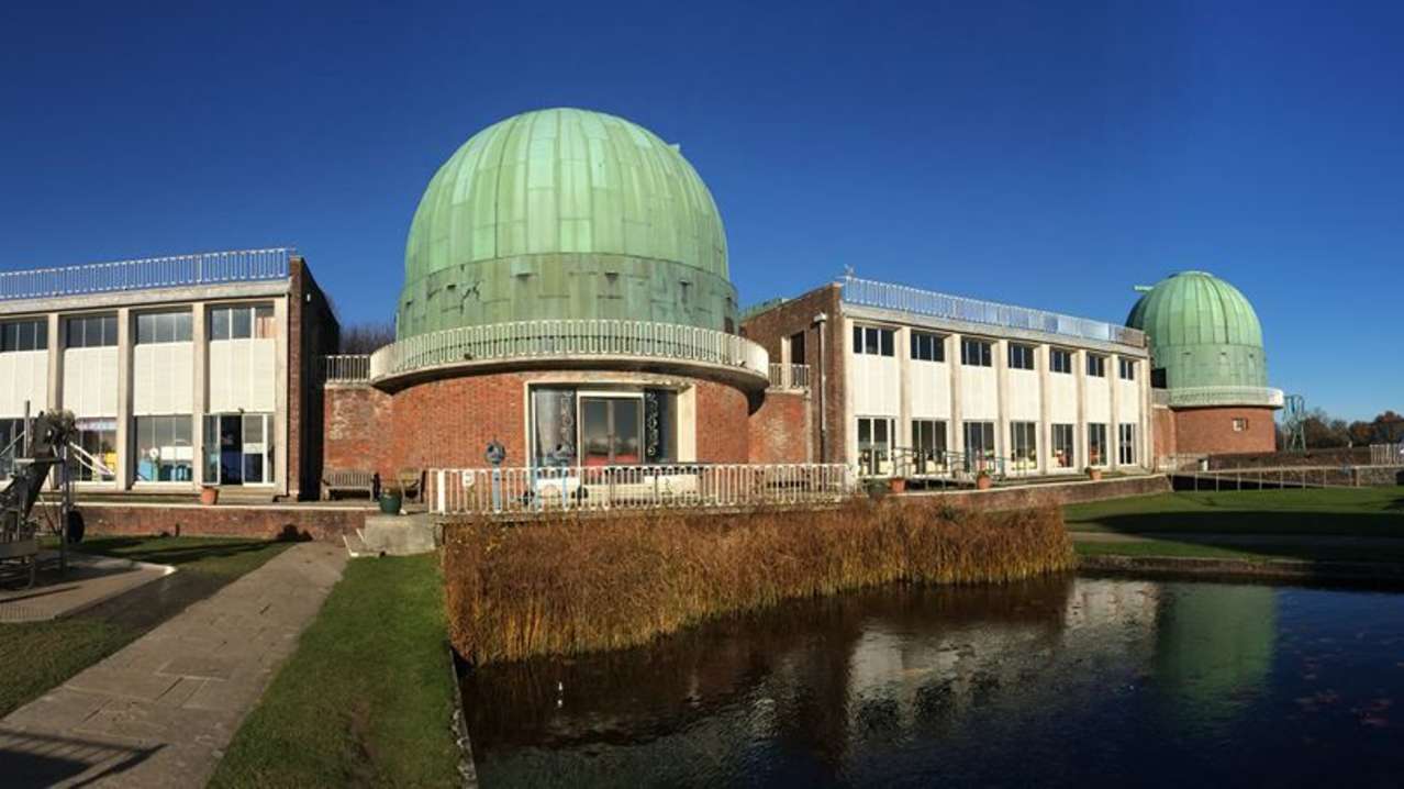Outside view of Observatory Science Centre in Hailsham Outside view of Observatory Science Centre in Hailsham
