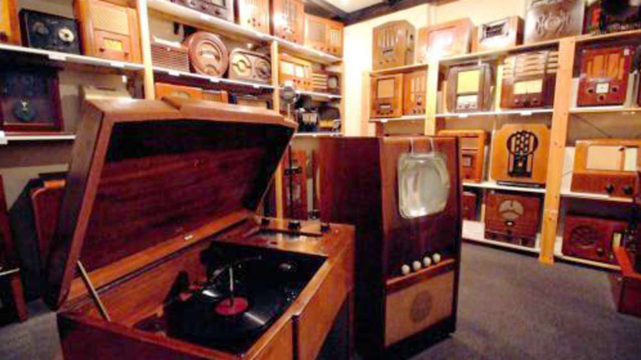 Record display at Bognor Museum Record display at Bognor Museum
