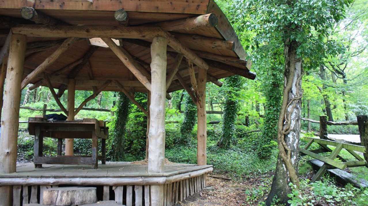 Pavilion at Ecclesall Woods in Sheffield Pavilion at Ecclesall Woods in Sheffield