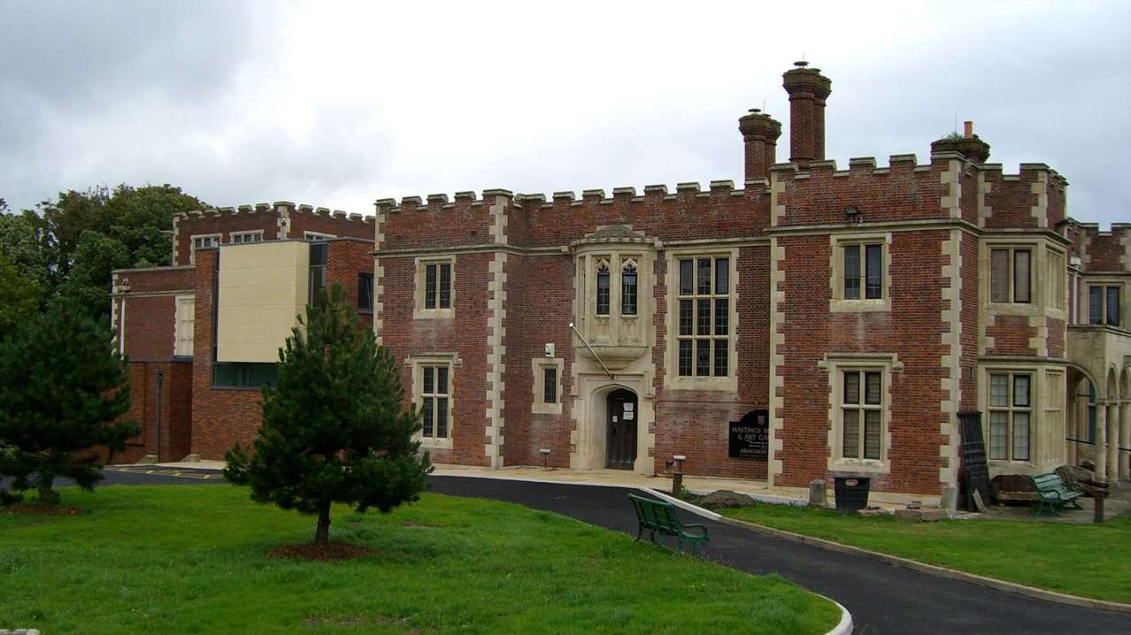 Outside view of Hastings Museum and Art Gallery Outside view of Hastings Museum and Art Gallery