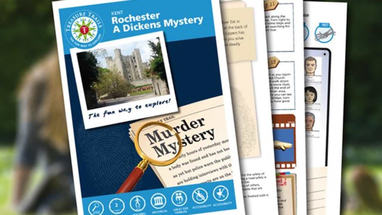 Map and booklet for The Rochester Mystery Trail Map and booklet for The Rochester Mystery Trail