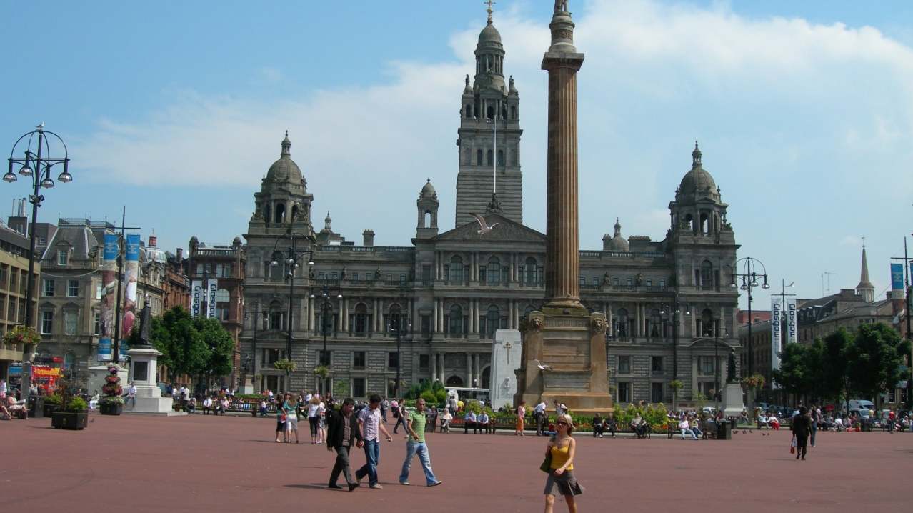 Town Centre on huntfun Glasgow trail Town Centre on huntfun Glasgow trail