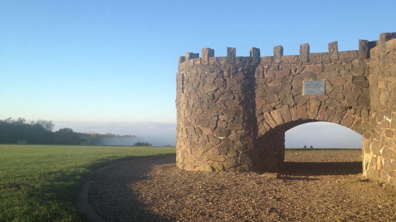 Castle at Lickey Hills Country Park in Birmingham Castle at Lickey Hills Country Park in Birmingham